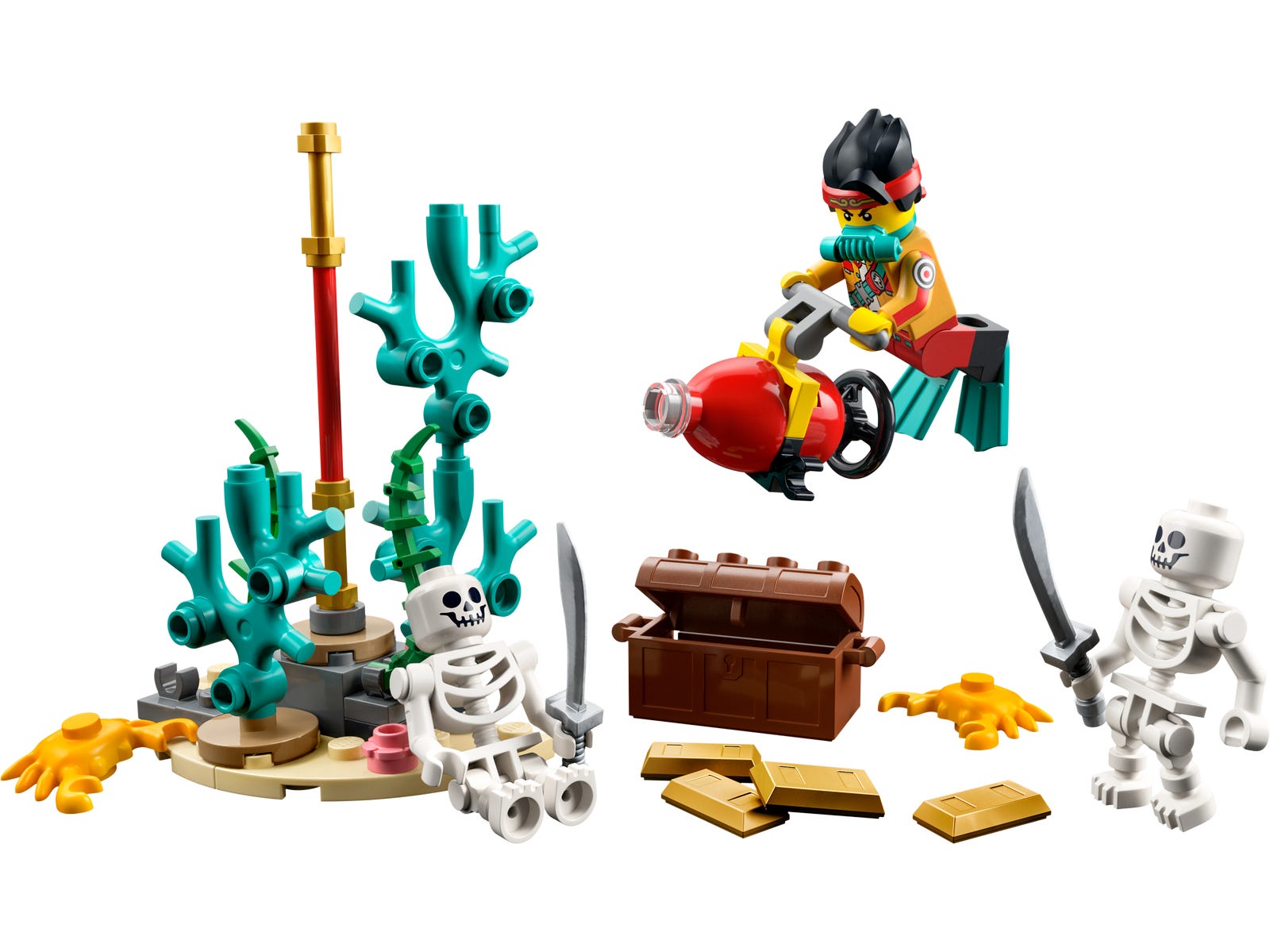 Monkie Kid's Underwater Journey LEGO Monkie Kid set (#30562-1, 2022)