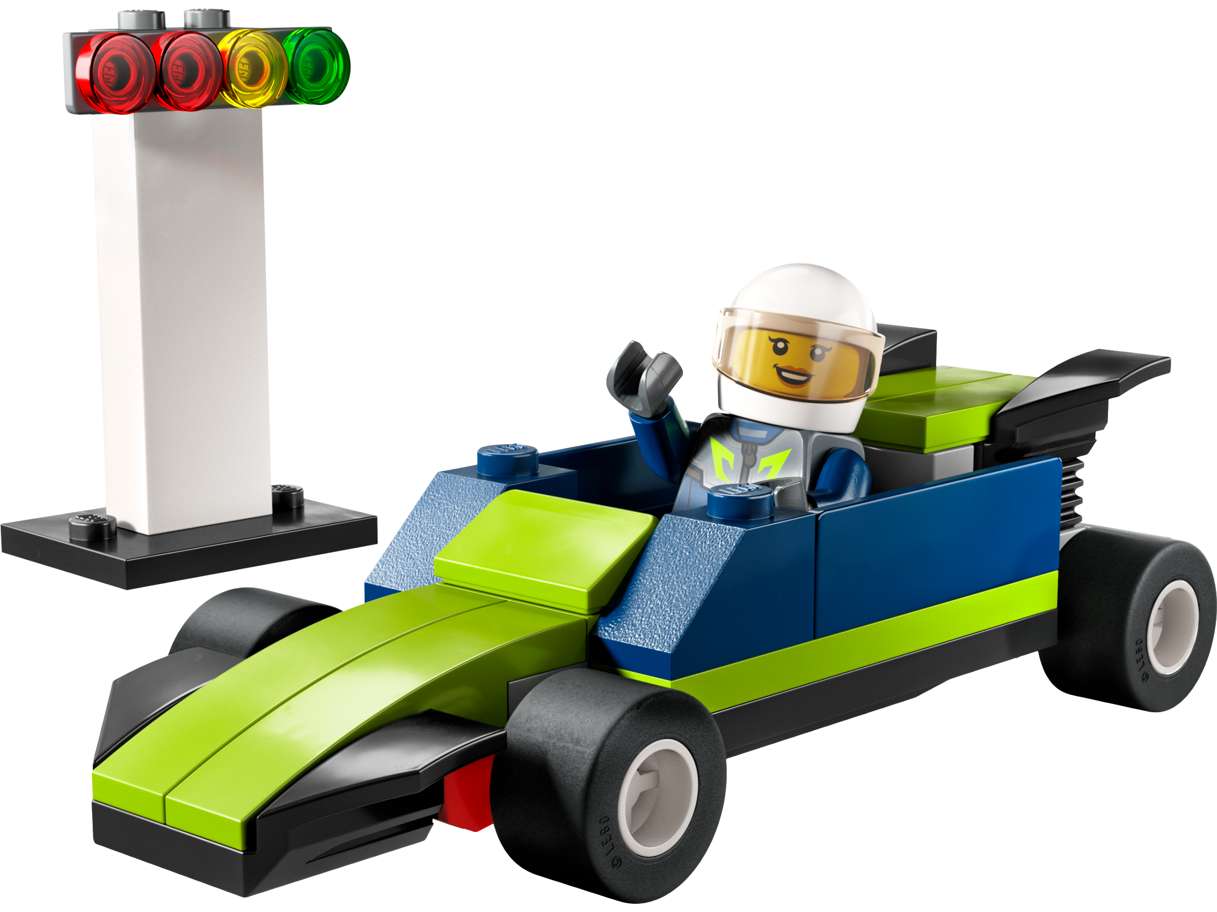 Race Car LEGO Traffic set (#30640-1, 2023)
