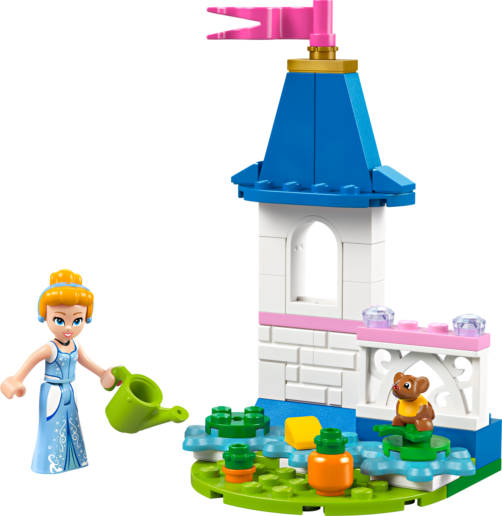 Cinderella's Mini Garden Castle LEGO Disney Princess set (#30695-1, 2025)