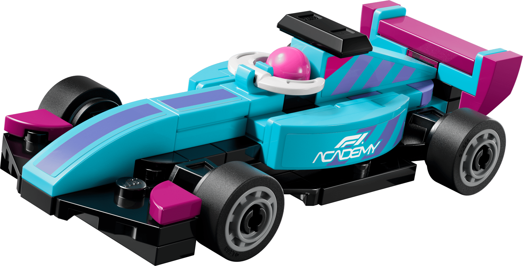 Mini F1 ACADEMY Car LEGO Speed Champions set (#30734-1, 2026)