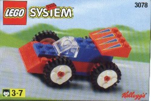 Kellogg's Promotional Set: Car LEGO Basic set (#3078-1, 1998)