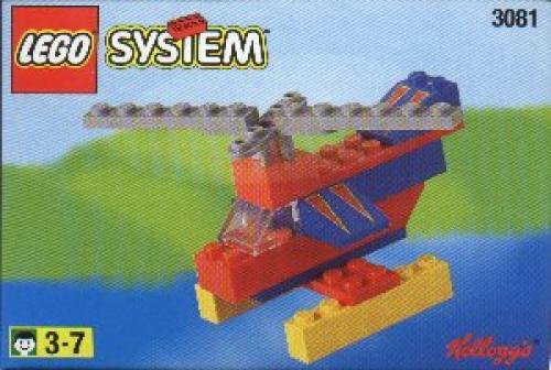 Kellogg's Promotional Set: Helicopter LEGO Basic set (#3081-1, 1998)