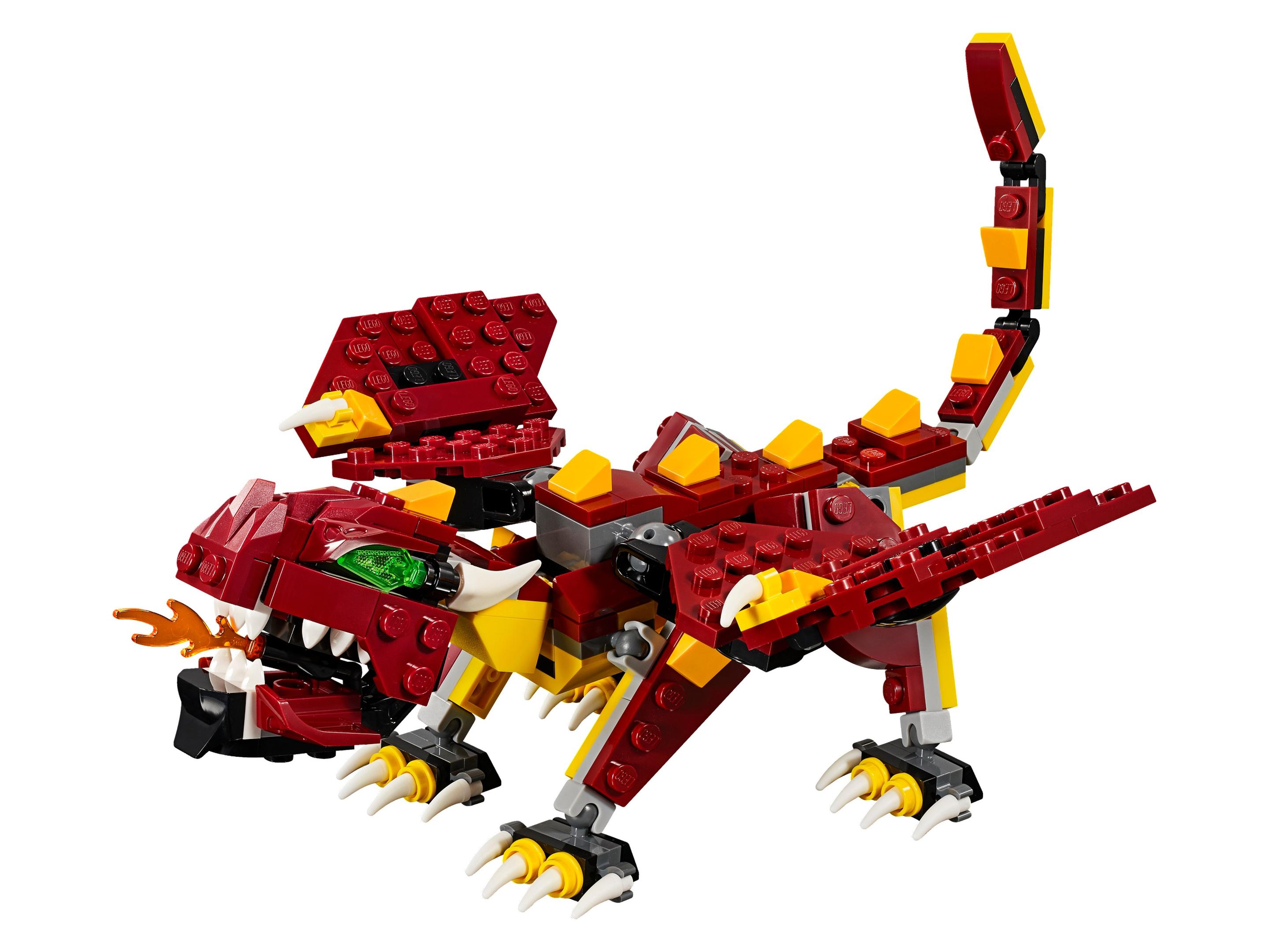 Mythical Creatures LEGO Creator 3-in-1 set (#31073-1, 2018)