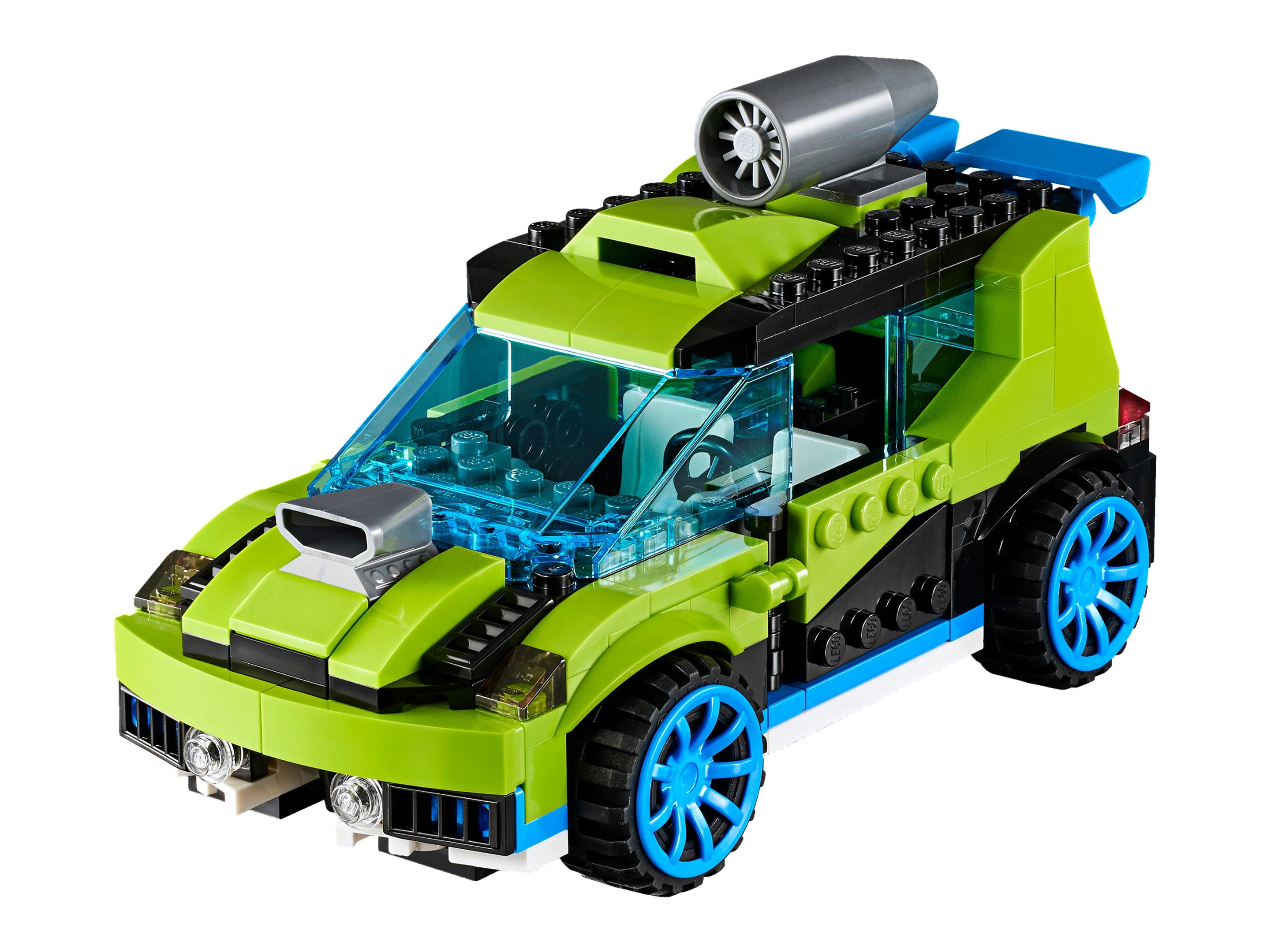 Rocket Rally Car LEGO Creator 3-in-1 set (#31074-1, 2018)