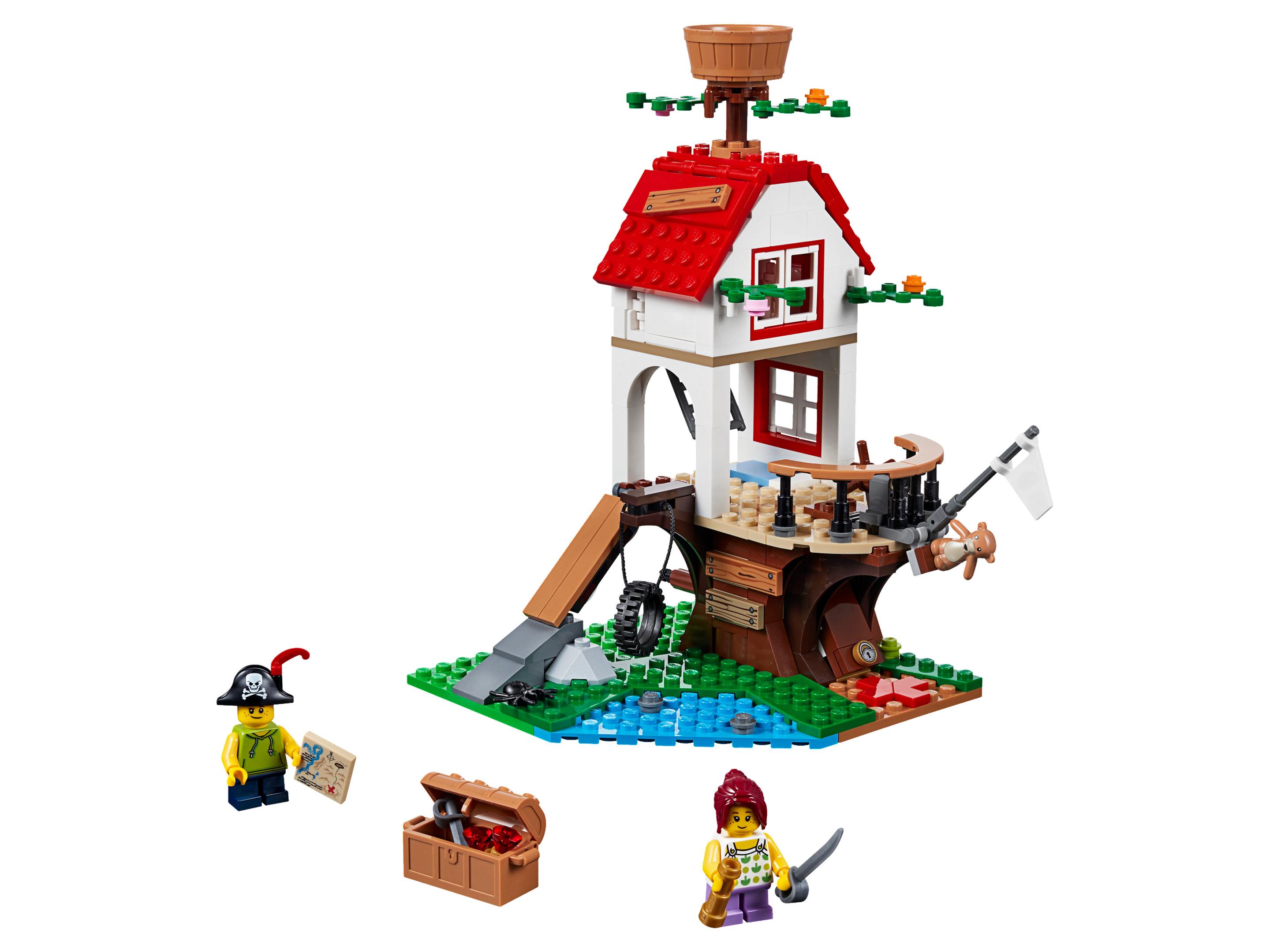 Tree House Treasures LEGO Creator 3-in-1 set (#31078-1, 2018)