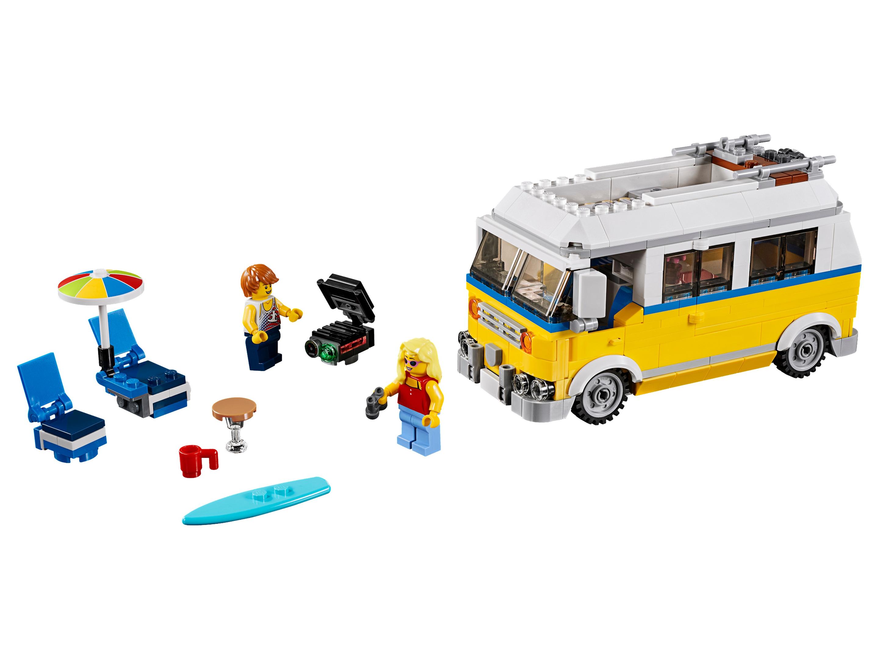 Sunshine Surfer Van LEGO Creator 3-in-1 set (#31079-1, 2018)