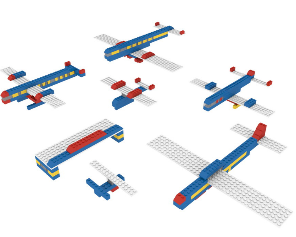 Airplanes LEGO set (#311-4, 1961)