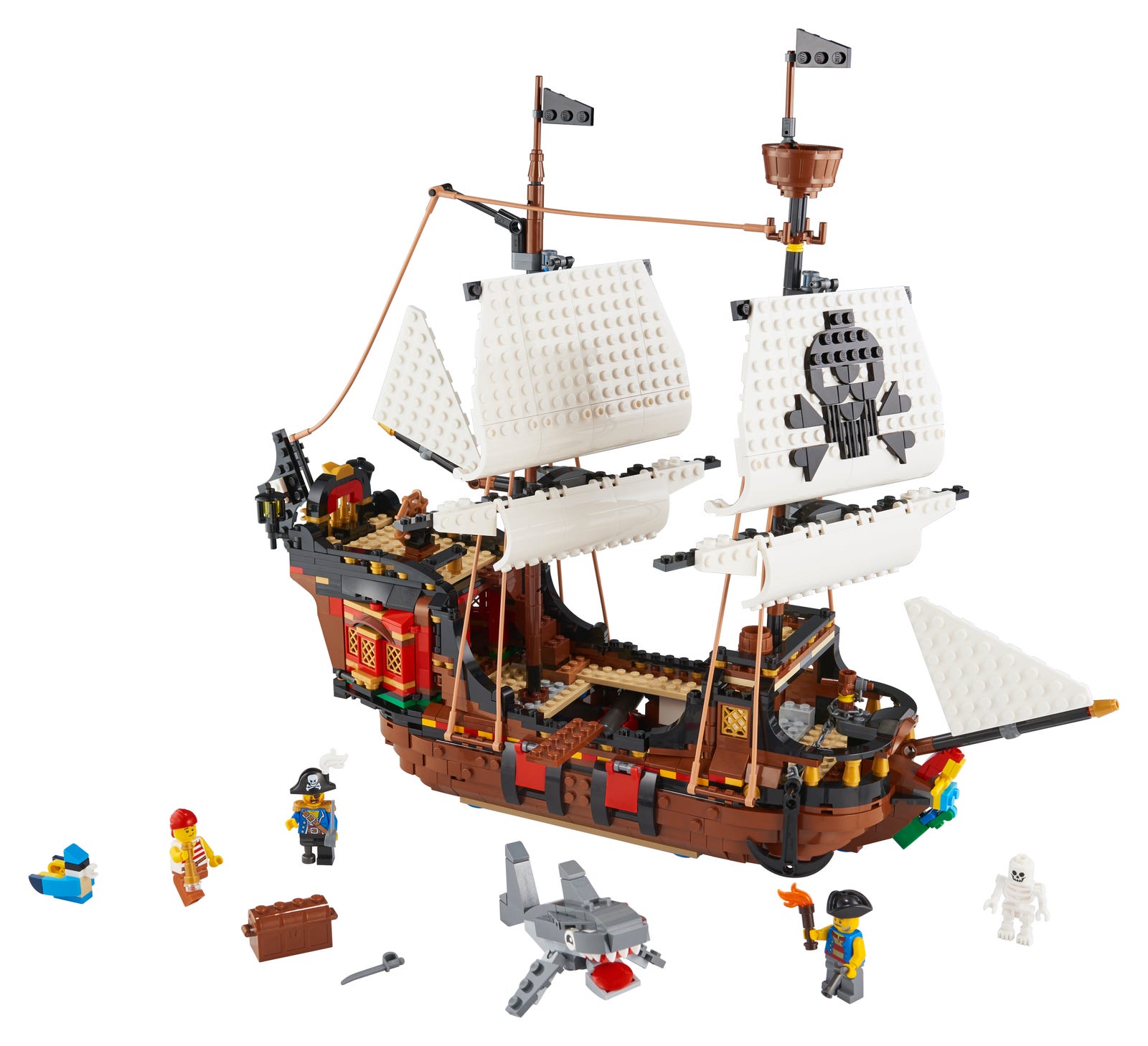 Pirate Ship LEGO Creator 3-in-1 set (#31109-1, 2020)