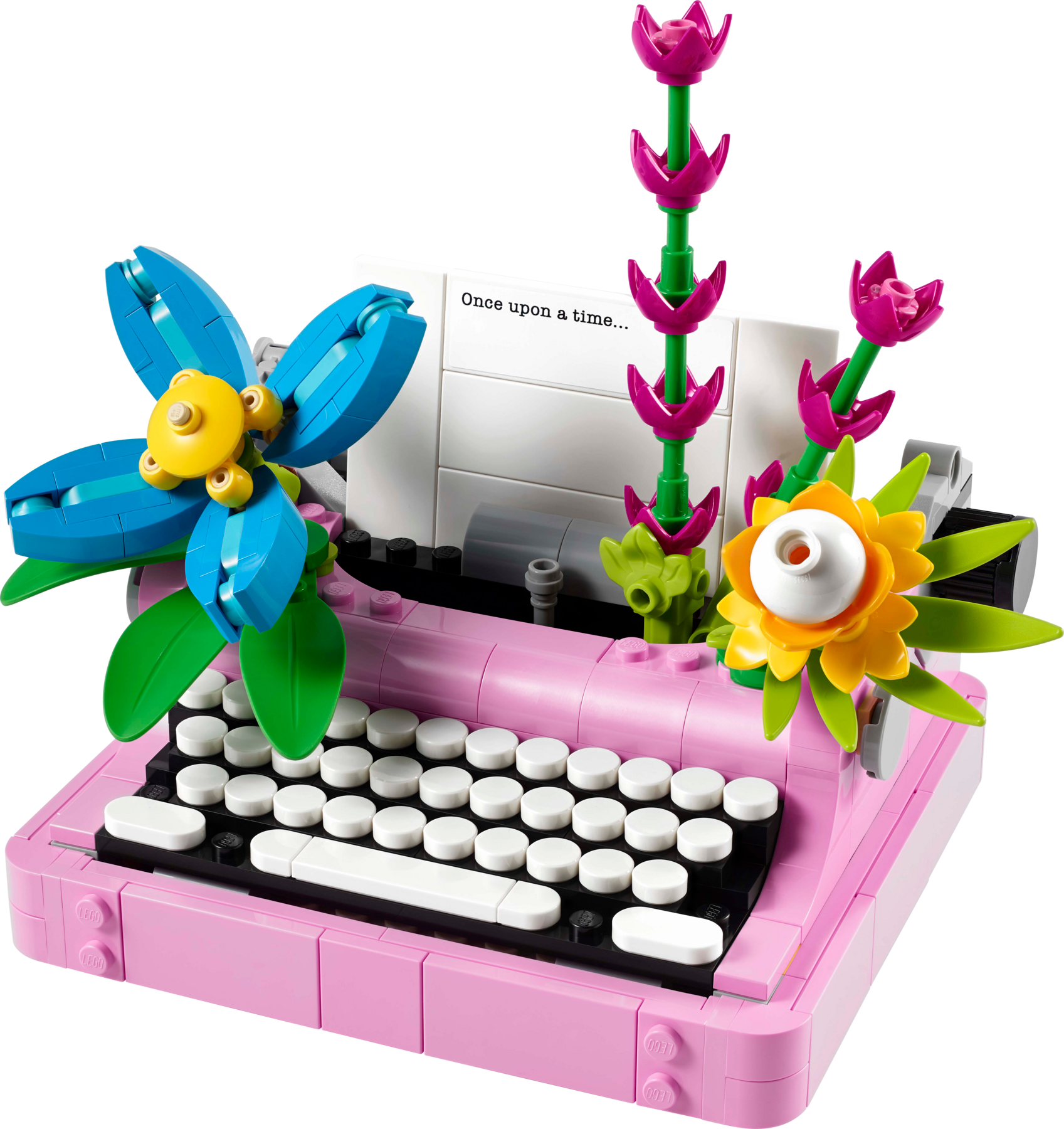Typewriter with Flowers LEGO Creator 3-in-1 set (#31169-1, 2025)