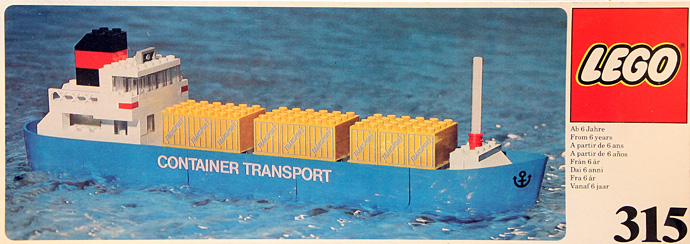 Container Transport LEGO set (#315-2)