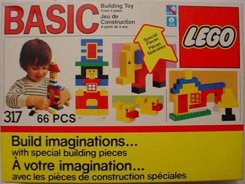 Basic Building Set LEGO Basic set (#317-2, 1987)