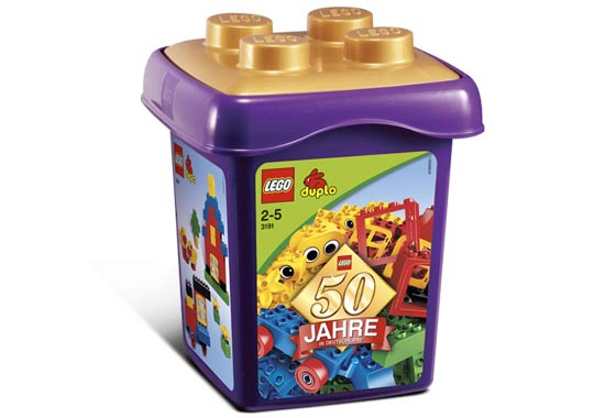50 Jahre Anniversary Bucket LEGO Basic Set set (#3191-1, 2006)