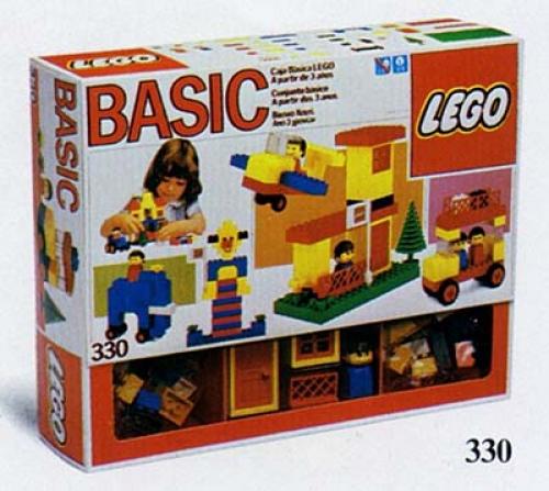 Basic Building Set LEGO Basic set (#330-1, 1985)