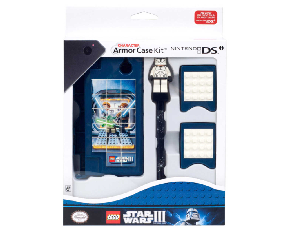 Armor Case Kit for Nintendo DSi - Star Wars III: The Clone Wars LEGO Video Games and Accessories set (#330085-1, 2011)