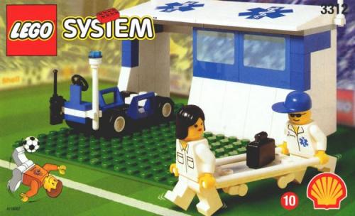 Medic's Station LEGO Soccer set (#3312-1, 1998)