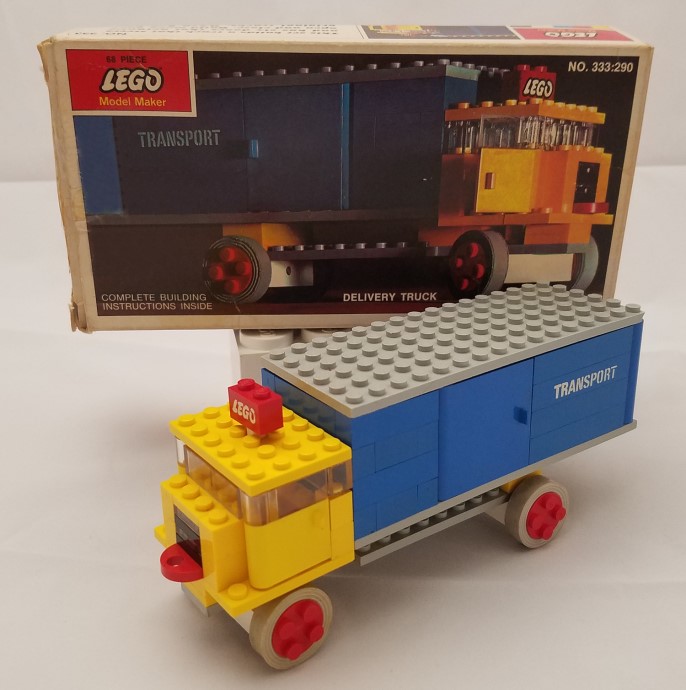 Delivery Truck LEGO set (#333-3, 1966)