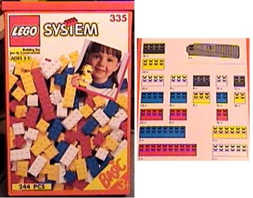 Basic Building Set LEGO Basic set (#335-1, 1990)