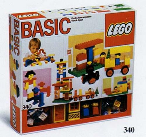 Basic Building Set LEGO Basic set (#340-1, 1985)