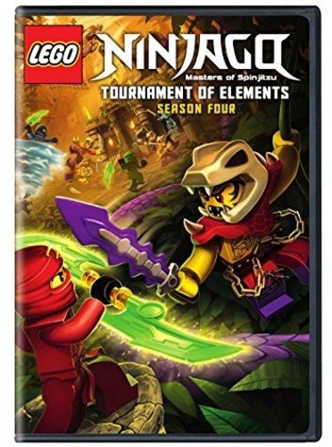 Ninjago: Tournament of Elements: Season 4 (DVD) LEGO Audio and Visual Media set (#34102240-1, 2015)