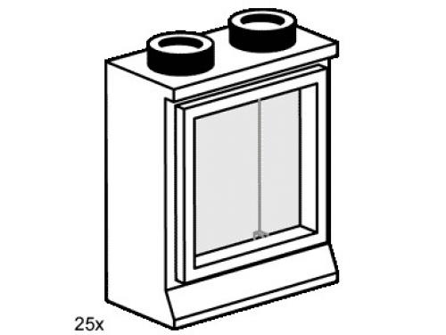 2 x 2 Window White