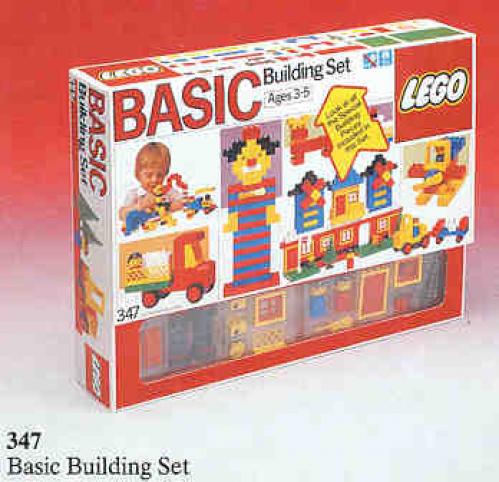Basic Building Set LEGO Basic set (#347-2, 1987)