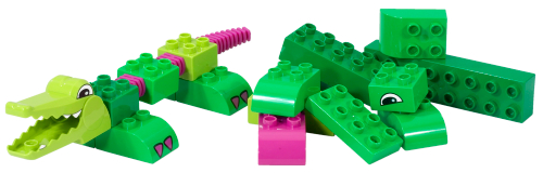 Funny Crocodile (Explore) LEGO Basic Set set (#3511-1, 2003)