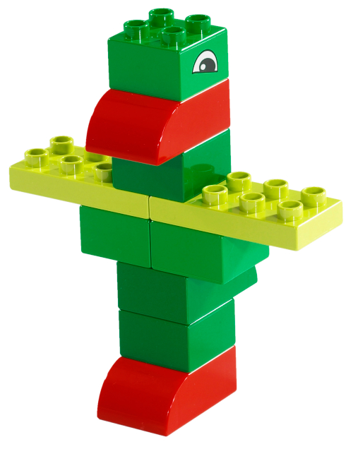 Green Parrot (Explore) LEGO Basic Set set (#3519-1, 2003)