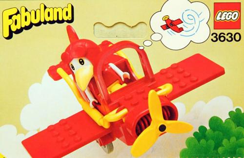 Sports Airplane LEGO Fabuland set (#3630-1, 1984)