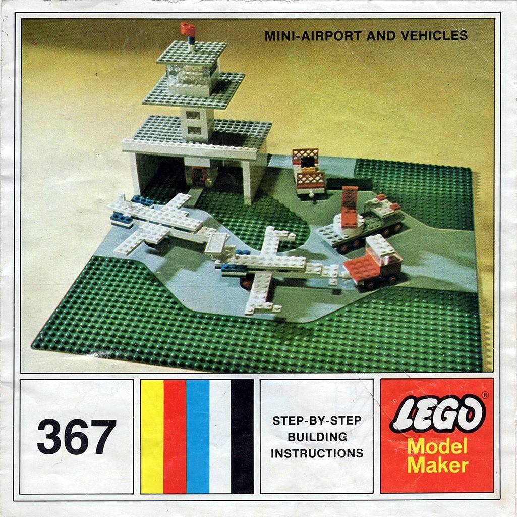 Mini Airport & Vehicles LEGO set (#367-2)