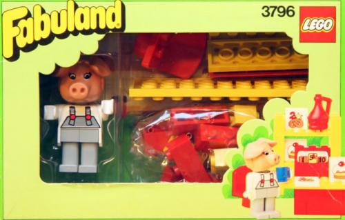Small Bakery LEGO set (#3796-1, 1986)