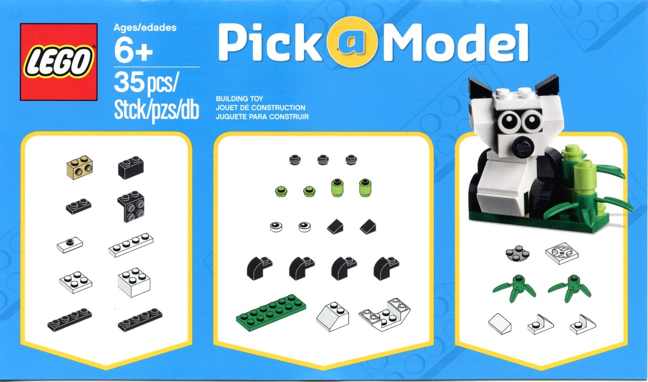 Panda LEGO set (#3850005-1)