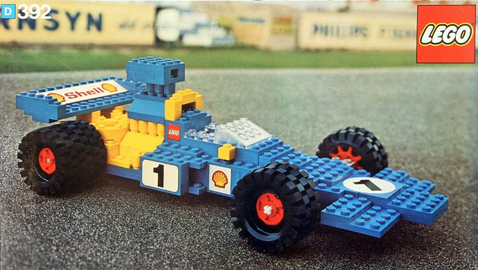 Formula 1 LEGO set (#392-1, 1975)