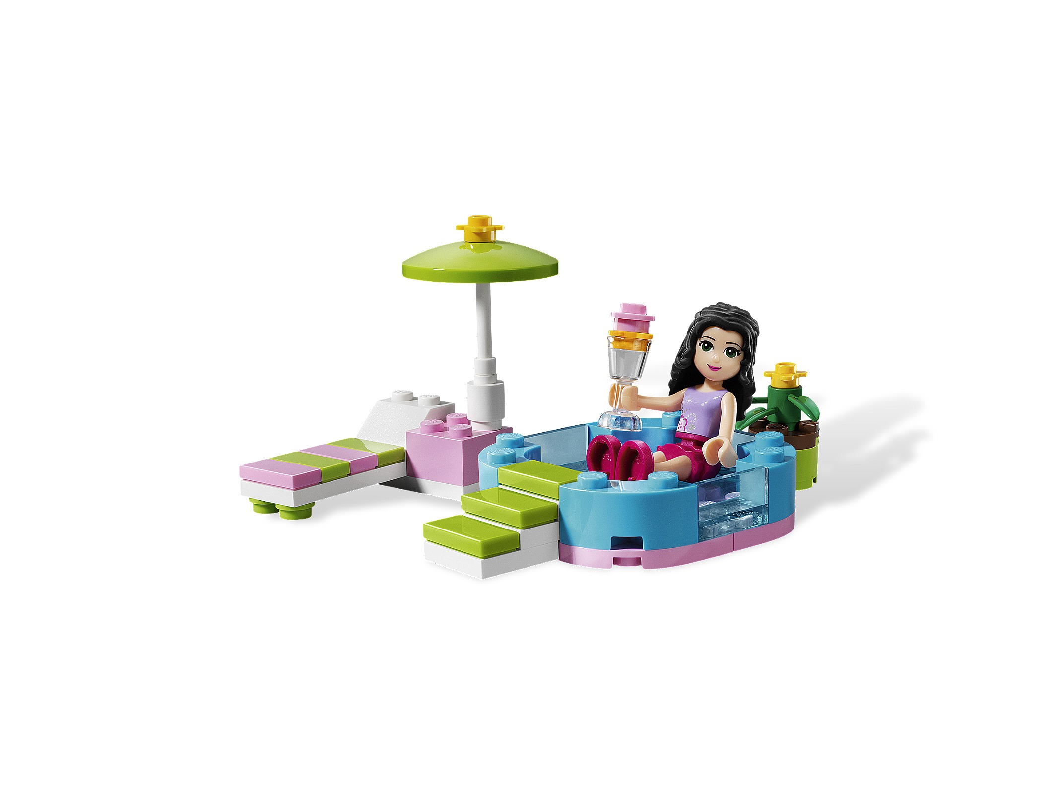 Emma's Splash Pool LEGO Friends set (#3931-1, 2012)