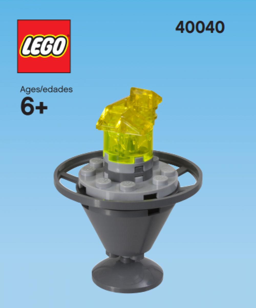 Olympic Flame LEGO Monthly Mini Model Build set (#40040-1, 2012)