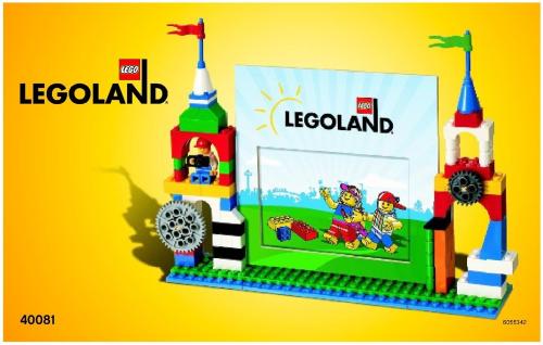 LEGOLAND Picture Frame - Billund Edition LEGO Legoland Parks set (#40081-3, 2013)