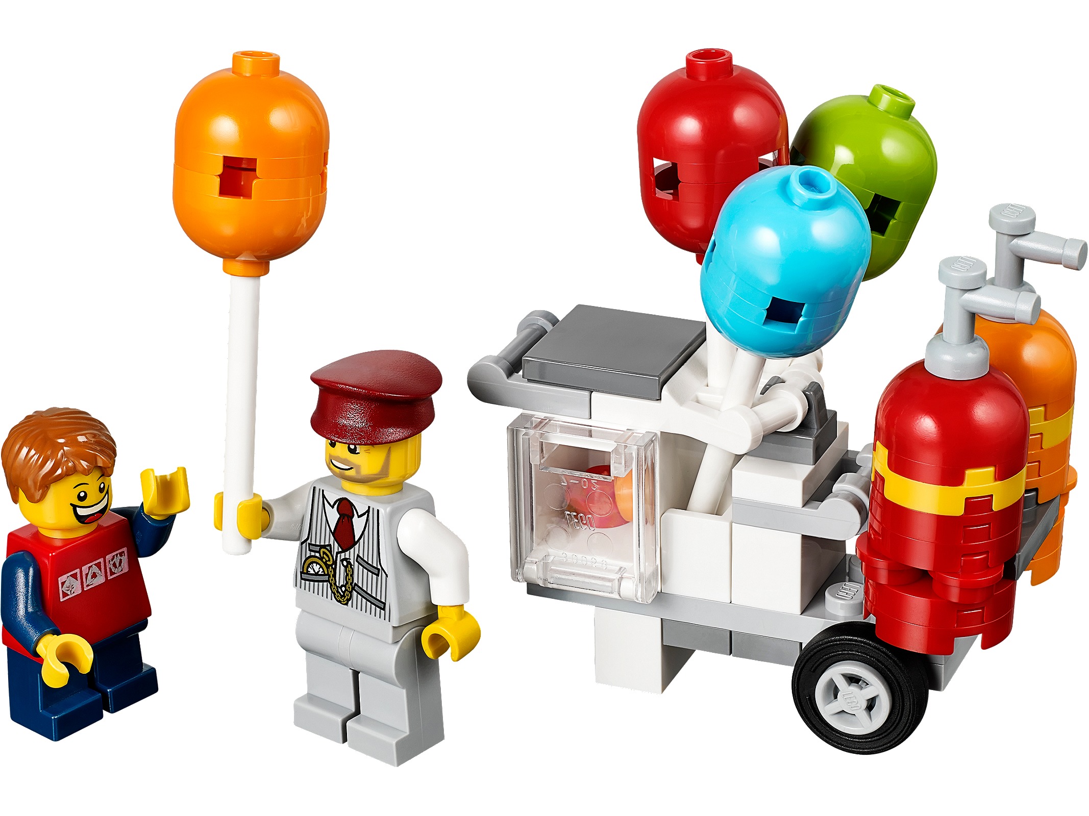 Balloon Cart LEGO Creator set (#40108-1, 2014)