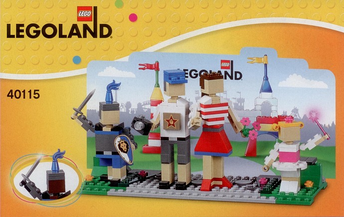 LEGOLAND Entrance with Family LEGO Legoland Parks set (#40115-1, 2014)