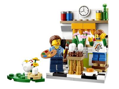 Painting Easter Eggs LEGO set (#40121-1)