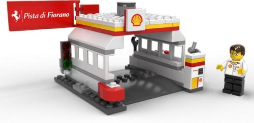 Shell Station LEGO Promotional set (#40195-1, 2014)
