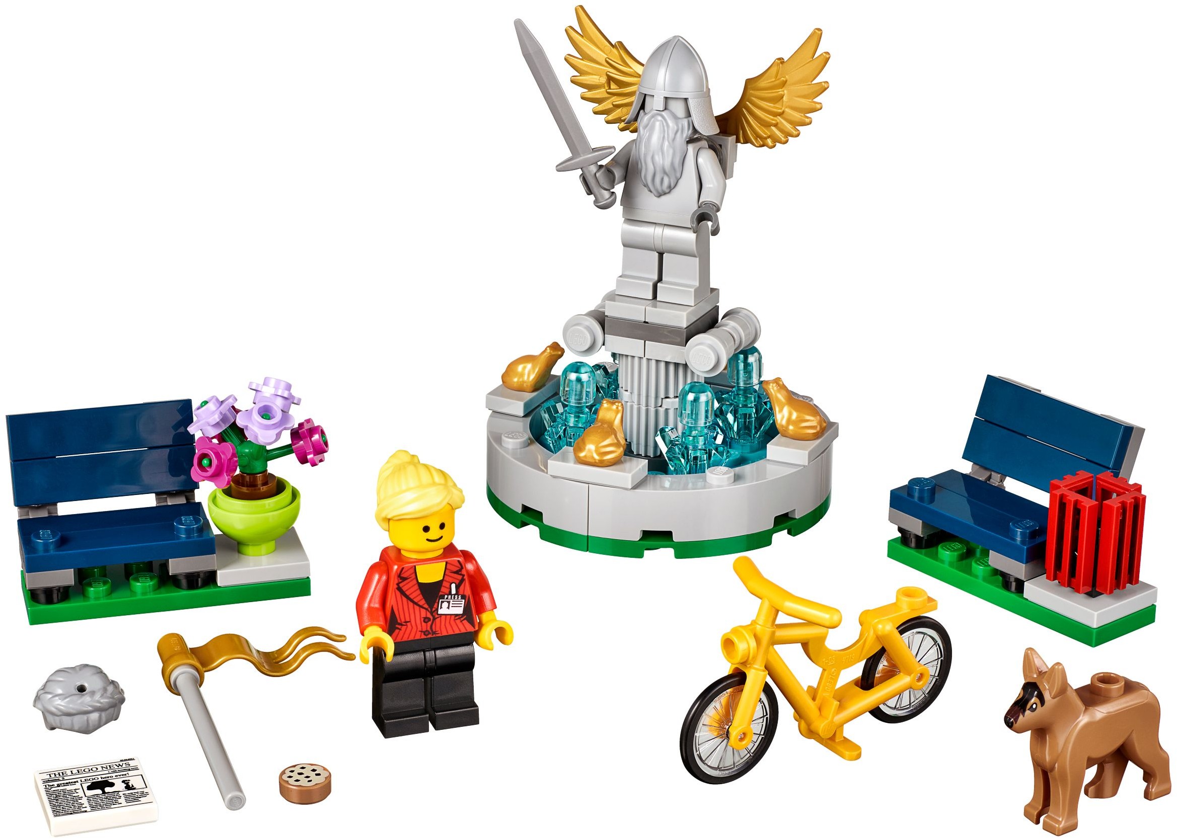 Fountain LEGO Creator set (#40221-1, 2016)