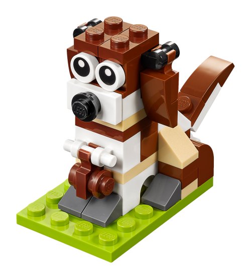 St. Bernard Dog LEGO Monthly Mini Model Build set (#40249-1, 2017)