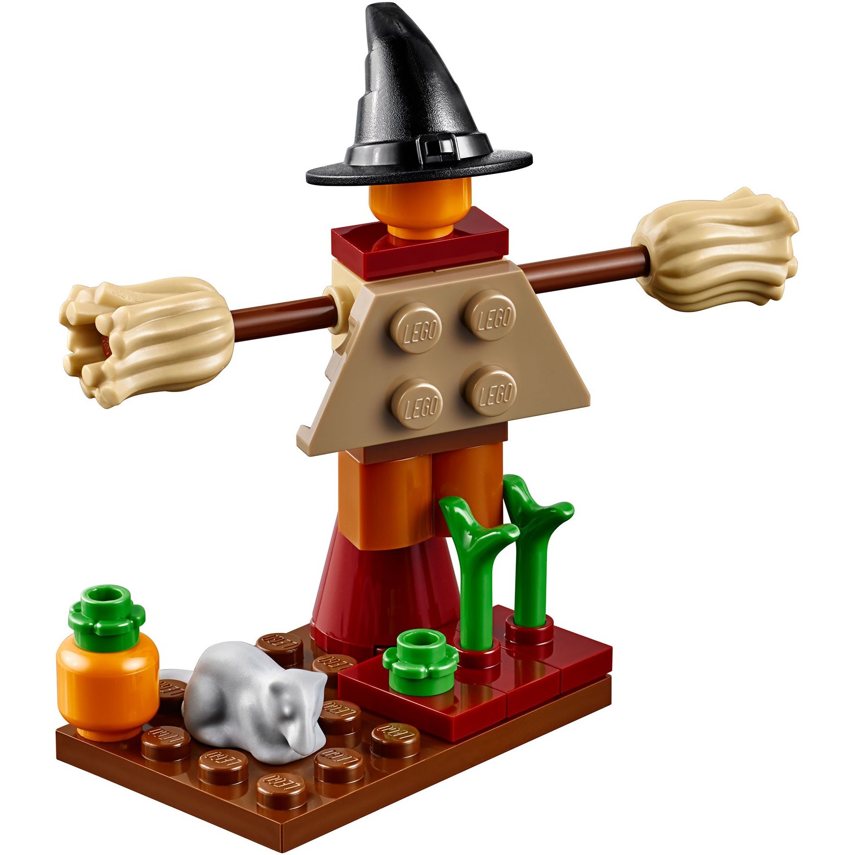 Scarecrow LEGO Monthly Mini Model Build set (#40285-1, 2018)