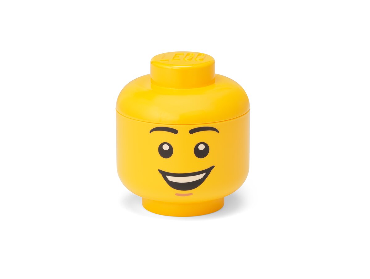 Storage Head Mini (Happy Boy) LEGO Storage set (#40330810-1, 2020)
