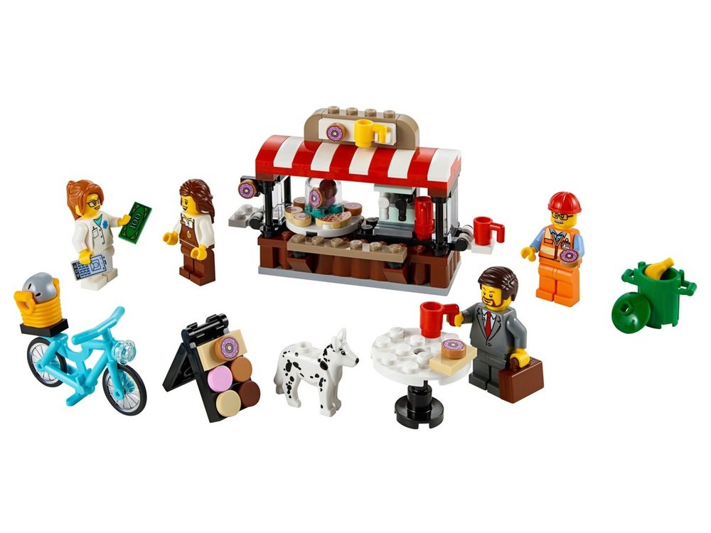 Bean There, Donut That LEGO Other set (#40358-1, 2018)