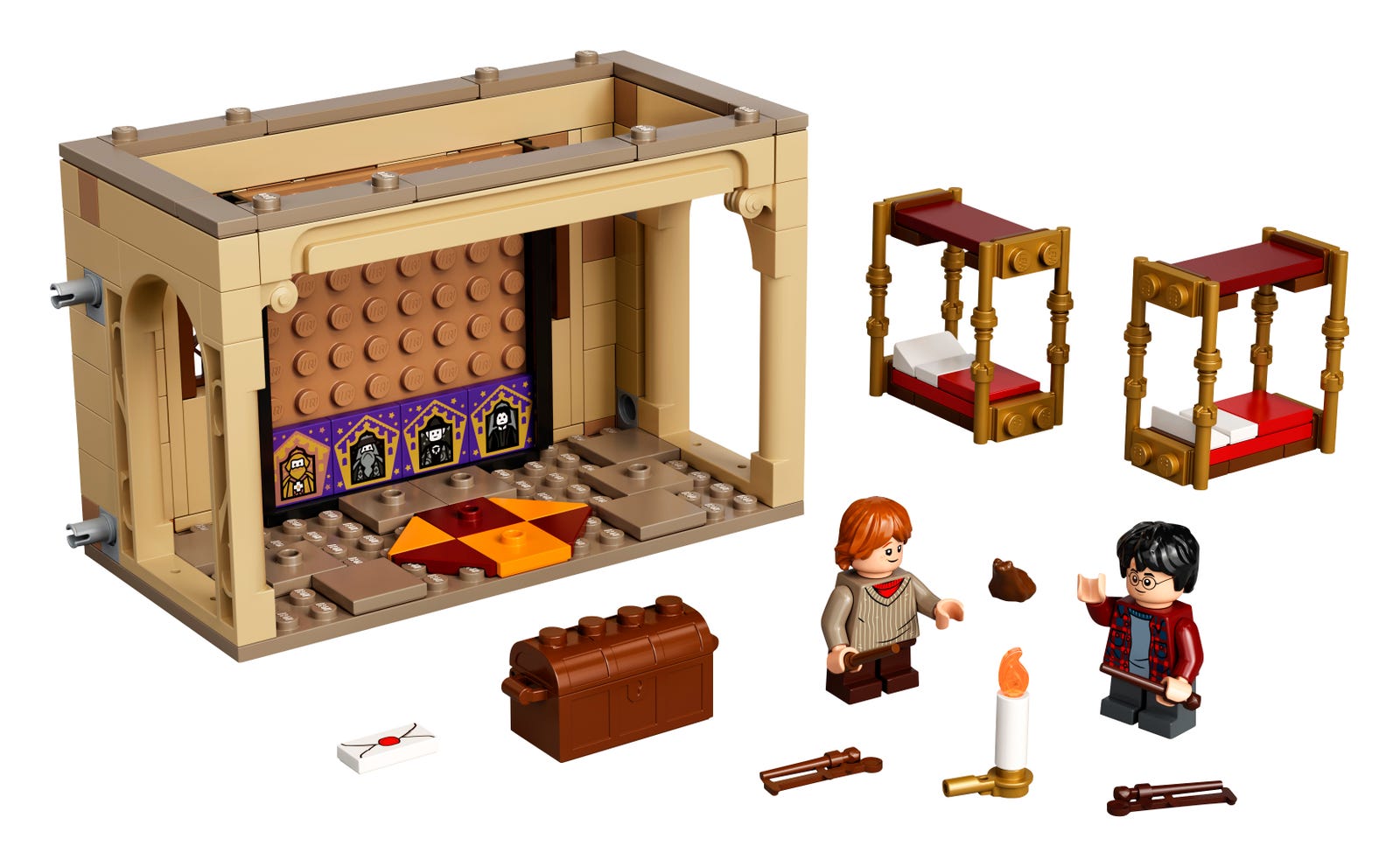 Hogwarts Gryffindor Dorms LEGO Harry Potter set (#40452-1, 2021)