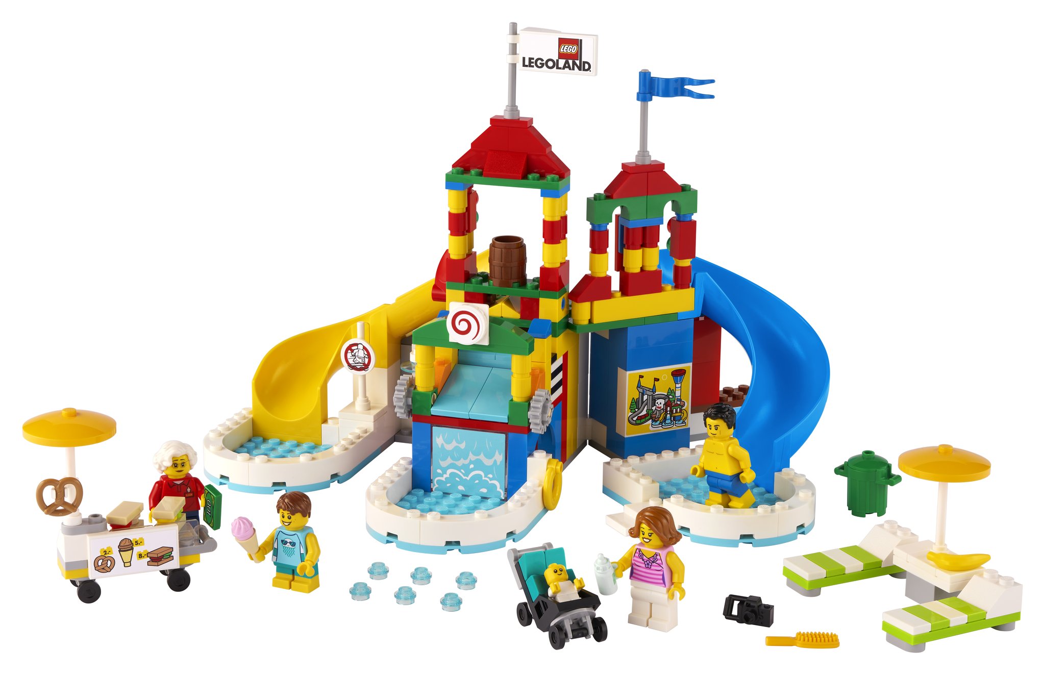LEGOLAND Water Park LEGO Legoland Parks set (#40473-1, 2021)