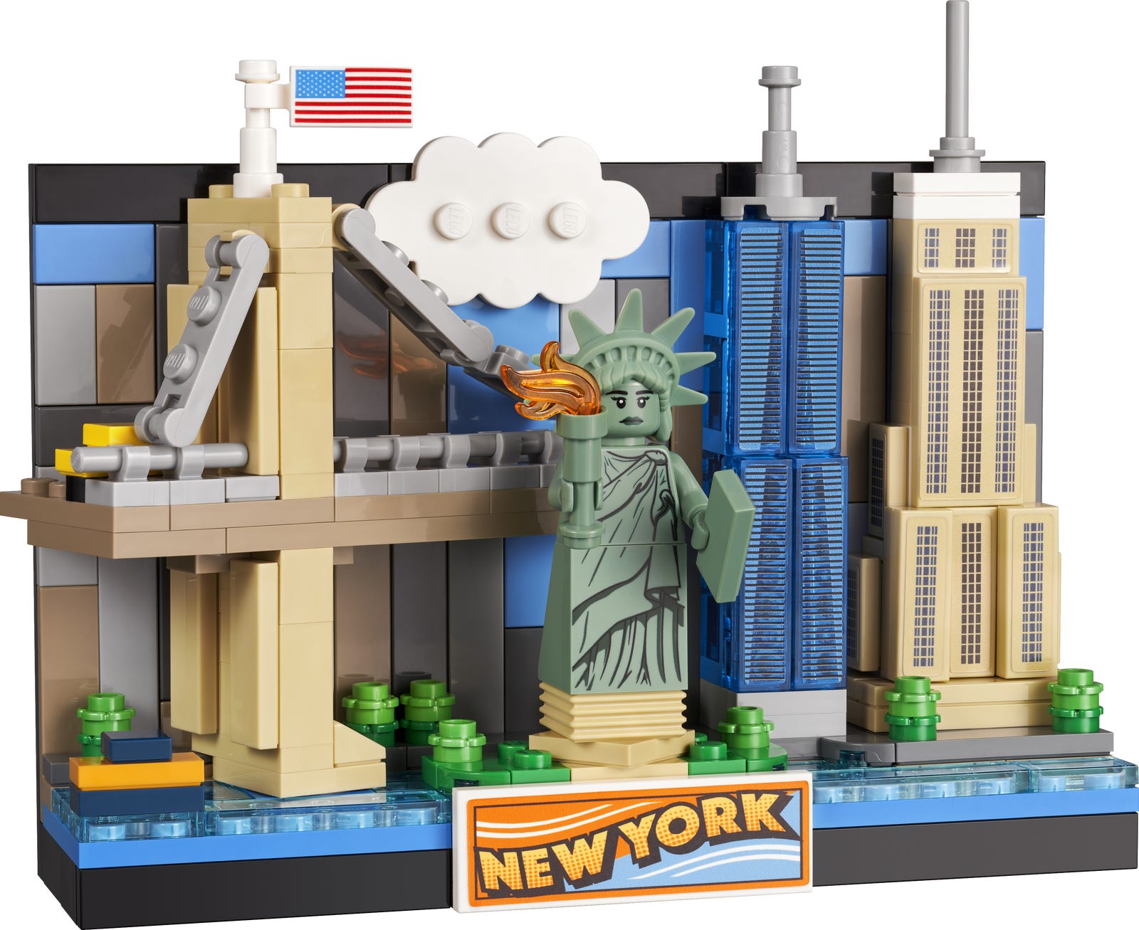 New York Postcard LEGO Creator set (#40519-1, 2022)