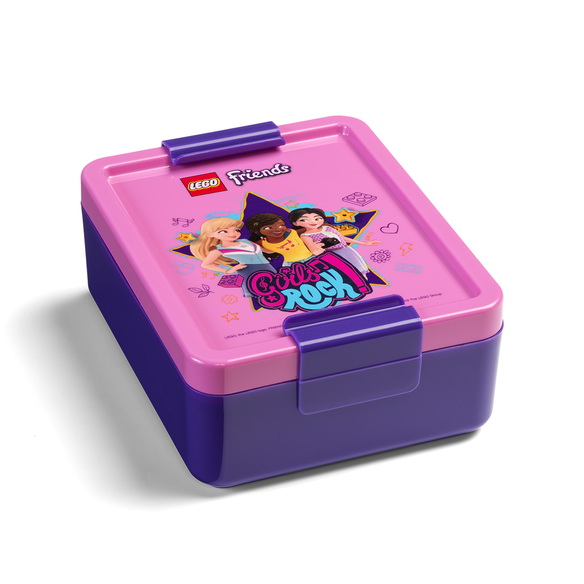 Friends: Girls Rock Lunch Box LEGO Houseware set (#40521734-1, 2019)