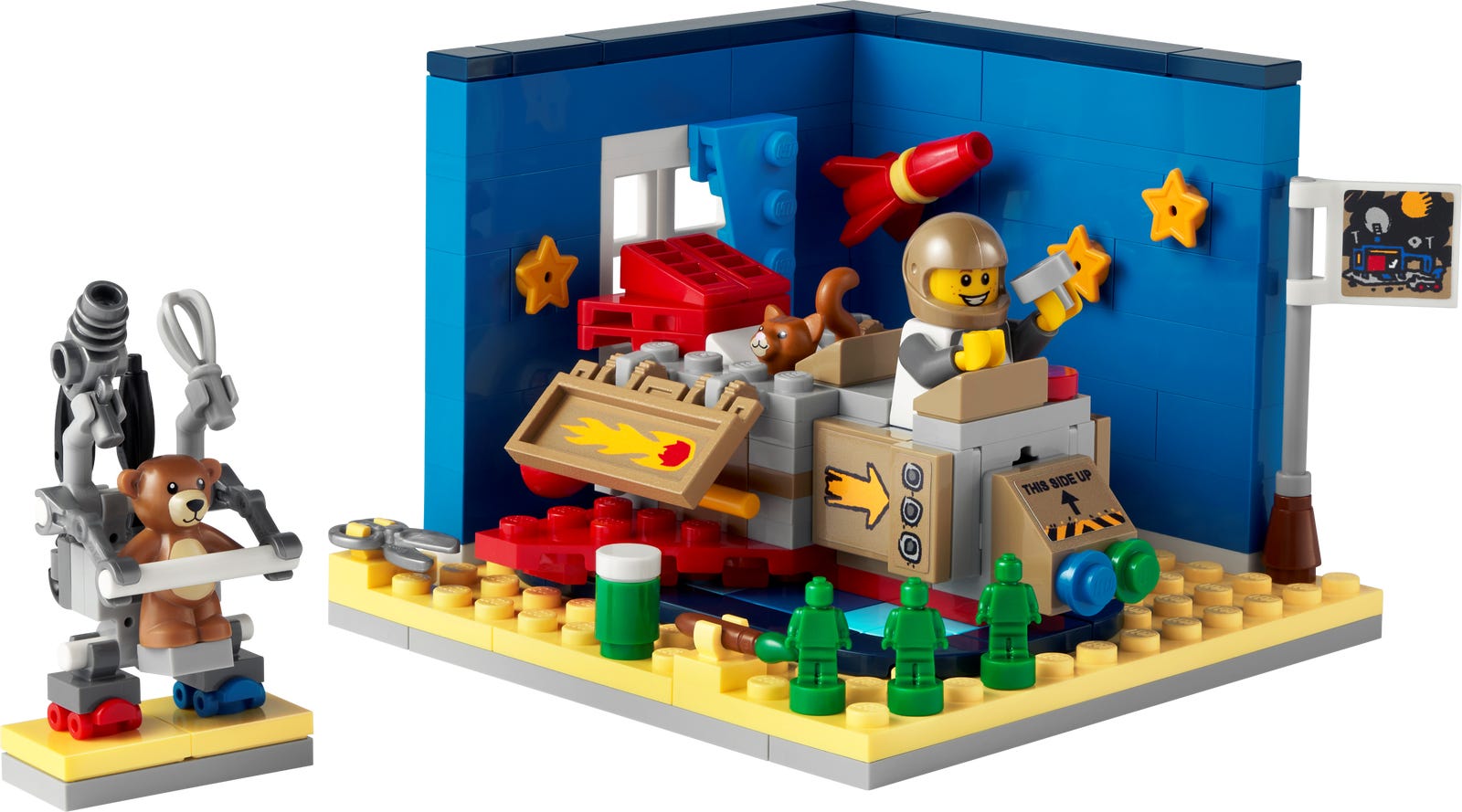 Cosmic Cardboard Adventures LEGO LEGO Ideas and CUUSOO set (#40533-1, 2022)