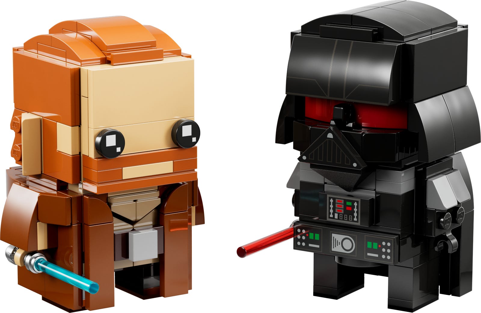 Obi-Wan Kenobi & Darth Vader LEGO Brickheadz set (#40547-1, 2022)